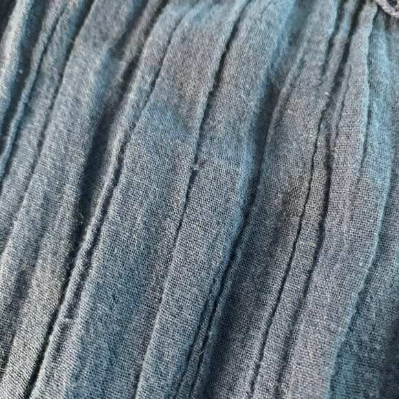 Abercrombie & Fitch Blue Long Sleeve Dress - Picture 9 of 11